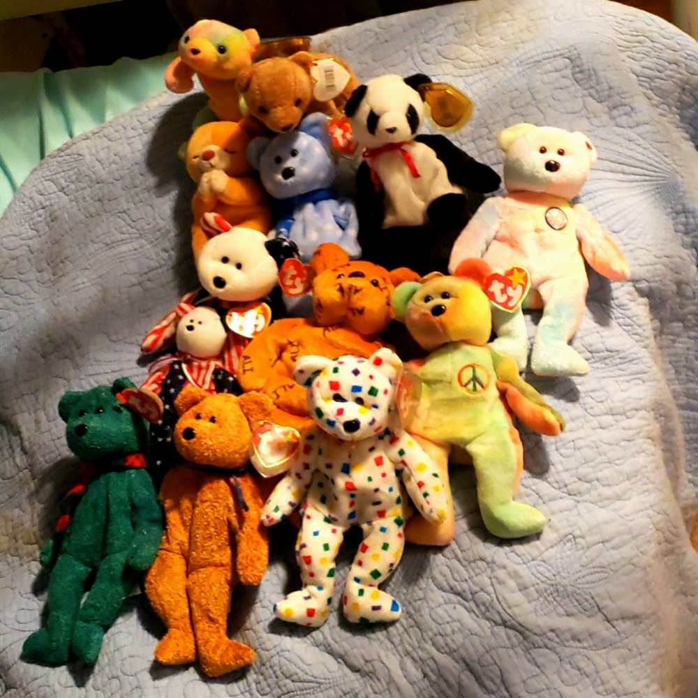 Ty beanie plushies